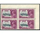 SG142c. 1933 1/- Slate and purple. "Lightning Conductor'. U/M mi