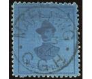 SG22. 1900 3d Deep blue/blue. 'Watermarked'. Choice superb fine