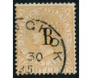 SG20. 1883 8c Orange. Superb fine used...