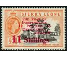 SG269. 1963 11/- on £1 Black and orange. Very fine U/M mint...