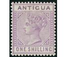 SG30. 1886 1/- Mauve. Choice brilliant fresh well cetred mint..