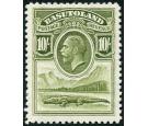 SG10. 1933 10/- Olive-green. Superb fresh U/M nint...