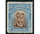 SG250. 1913 3/- Chocolate and blue. Superb fresh mint...