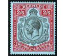 SG89g. 1929 2/6 Black and red/blue. Brilliant fresh U/M mint...