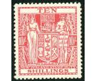 SG F177. 1936 10/- Pale carmine-lake. Very fine fresh perfectly 