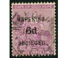 SG4. 1900 6d on 3d Magenta. Superb fine used...