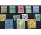 SG69-88. 1914 Set of 12. Superb fresh mint...