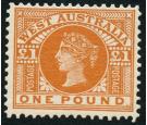 SG128. 1902 £1 Bright orange. Brilliant fresh mint...
