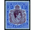 SG116b. 1941 2/- Dull purple and ultramarine/grey-blue. Superb f