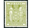 SG F178. 1936 15/- Sage-green. Brilliant fresh U/M mint...