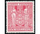 SG F165. 1935 £3-10-0 Rose. Choice superb fresh well centred mi