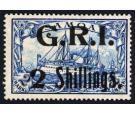 SG112.1914 2s on 2m Blue. Superb mint with excellent colour...