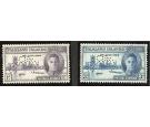 SG164s-165s. 1946 Set of 2. 'SPECIMEN'. Superb fresh mint...