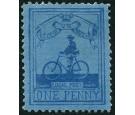 SG17. 1900 1d Pale blue/blue. Very fine fresh well centred mint.