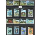 SG1-16. 1967 Set of 16. Brilliant fresh U/M mint...