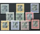 SG145-151 and 158-162. Both sets, very fine used...