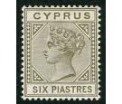 SG36. 1894 6pi Olive-grey. Brilliant fresh mint...