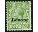 SG S1. 1916 1/2d Green. Superb fresh mint...