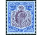 SG168. 1911 $25 Purple and blue/blue. Brilliant fresh well centr