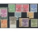 SG1-10. 1923 Set of 10. Superb used...