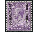 SG94a. 1926 3d Violet. 'Overprint Double, One Albino'. Brilliant