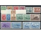 SG375-388, plus 399-400. 1942 Set of 14. Superb fresh U/M mint..