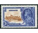 SG115b. 1935 3d Brown and deep blue. 'Short extra flagstaff'. Ve