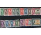 SG150-161. 1938 Set of 16. Superb mint. 10/- U/M...