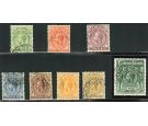 SG73-80. 1921 Set of 8. Superb used...