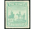 SG375. 1908 2d (2s) Emerald-green. Brilliant fresh U/M mint...