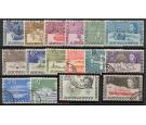 SG1-15a. 1963 Set of 16. Superb fine used...