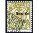 SG5b. 1889 2d Olive-bistre 'SWAZIELAN' for 'SWAZILAND'. Choice..