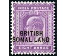SG30c. 1903 8a Purple. 'SOMAL.LAND' for 'SOMALILAND'. Brilliant.