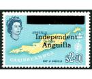 SG15. 1967 $2.50 (Map of Anguilla). Brilliant U/M mint...