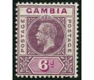 SG94a. 1912 6d Dull and bright purple. Split 'A'. Superb fresh m