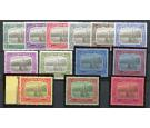 SG48-60. 1923 Set of 13. Brilliant fresh U/M mint...