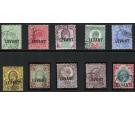 SG L1-L10. 1905 Set of 10. Superb fine used...