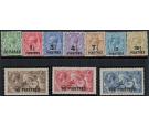 SG41-50. 1921 Set of 10. Brilliant fresh mint...