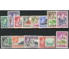 SG60-72. 1939 Set of 13. Brilliant fresh U/M mint...