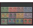 SG29-40. 1923 Set of 12. Very fine mint...