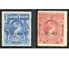 SG41s-42s. 1898 Set of 2. 'SPECIMEN'. Very fine fresh mint...