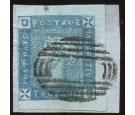 SG36. 1859 2d Deep blue. Superb used with excellent colour...