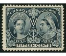 SG132. 1897 15c Slate. brilliant fresh well centred U/M mint...