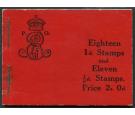 SG BA6. 1911 2/- Booklet (Edition number 7). Brilliant fresh...