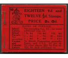 SG BB6. 1913 2/- Booklet (Edition 10). Brilliant fresh...