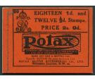 SG BB10. 1917 2/- Booklet (Edition 80). Brilliant fresh...