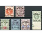 SG1-6. 1892 Set of 6. Superb fresh mint...