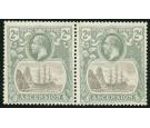 SG13c. 1924 2d Grey-black and grey. 'Cleft Rock'. Superb fresh m