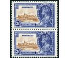 SG23a. 1935 3d Brown and deep blue. 'Extra Flagstaff'. Very fine