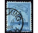 SG17. 1900 1d Pale blue/blue. ;Cracked Plate' Variety. Superb fi